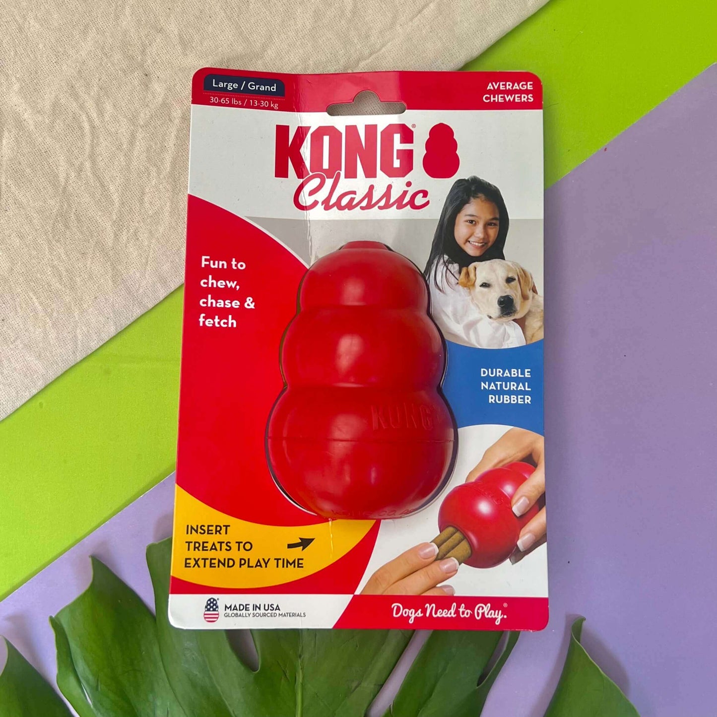 Juguetes para Perros Kong | Kong Classic - Petceros de Huella