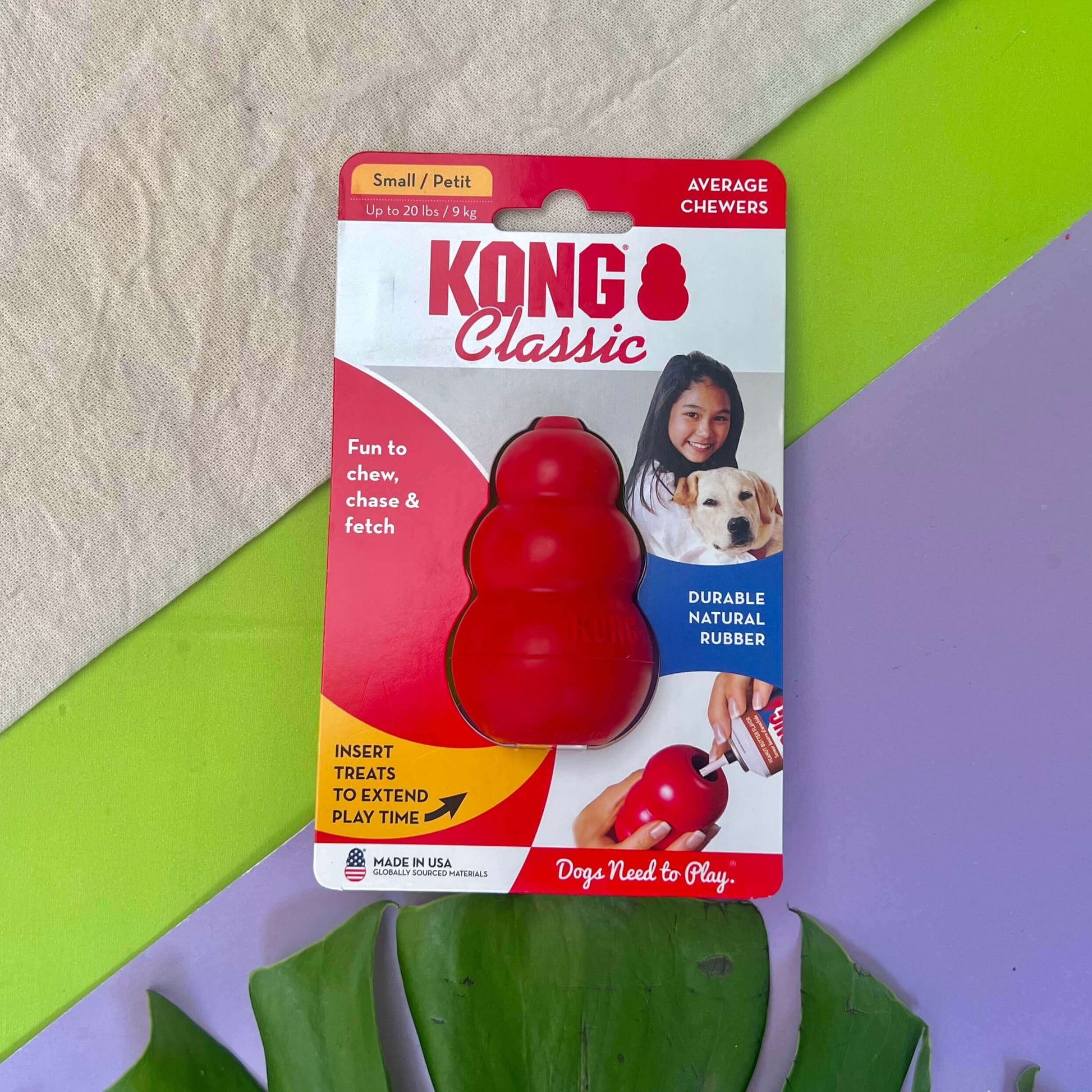 Juguetes para Perros Kong | Kong Classic - Petceros de Huella