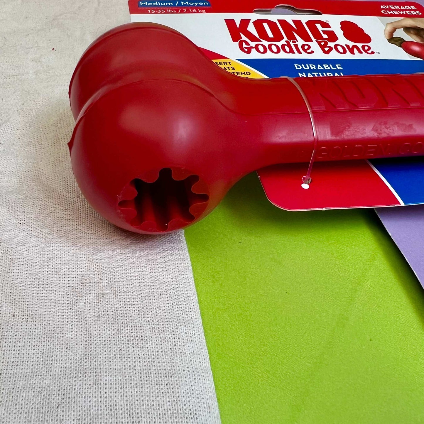 Juguetes para Perros Kong | Kong Hueso Classic - Petceros de Huella