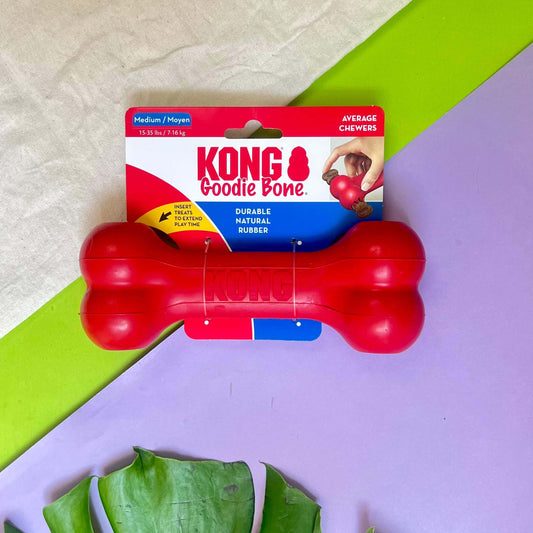 Juguetes para Perros Kong | Kong Hueso Classic - Petceros de Huella